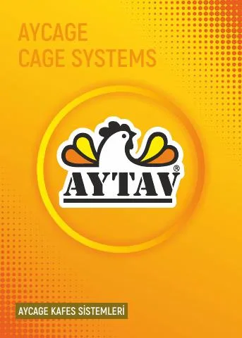 AYCAGE KAFES SİSTEMLERİ katalog kapağı