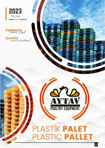 PLASTİK PALETLER katalog kapağı