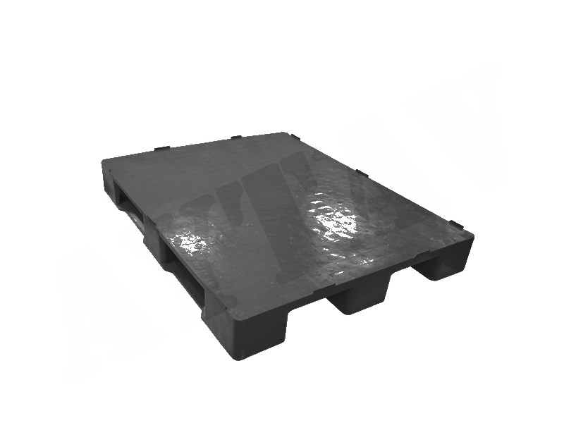 80 X 120 ÜSTÜ KAPALI KIZAKLI PLASTİK PALET