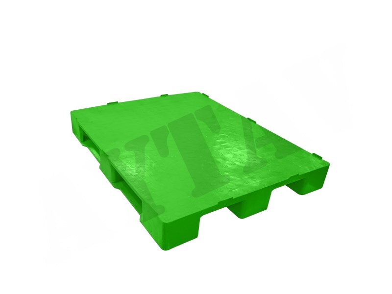 100 X 120 ÜSTÜ KAPALI KIZAKLI PLASTİK PALET