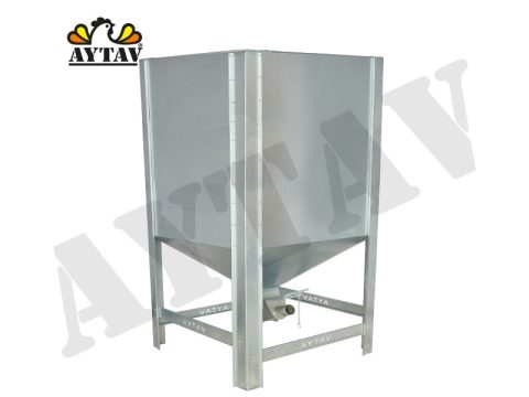 GALVANİZ YEM DEPOSU (1500 KG)