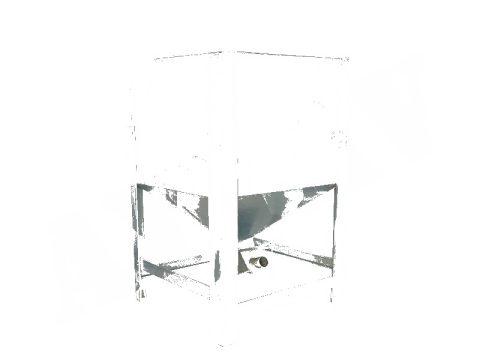 GALVANİZ YEM DEPOSU (1000 KG)