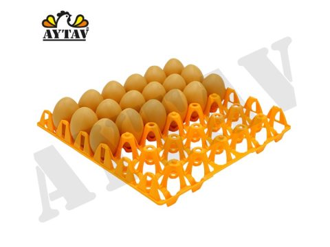 PLASTİK TAVUK YUMURTASI VİYOLÜ (30'LU)