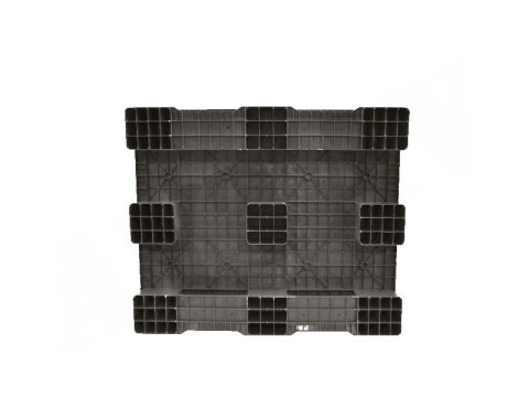 80 X 120 ÜSTÜ KAPALI KIZAKLI PLASTİK PALET