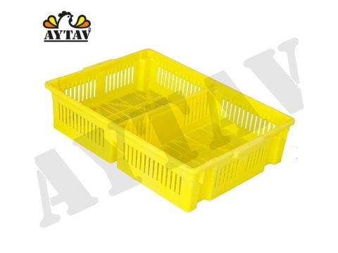 İKİ BÖLMELİ BÜYÜK CİVCİV SEPETİ ( ALTI DELİKLİ )